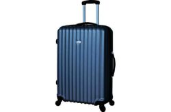 Go Explore Large 4 Wheel Suitcase - Silver